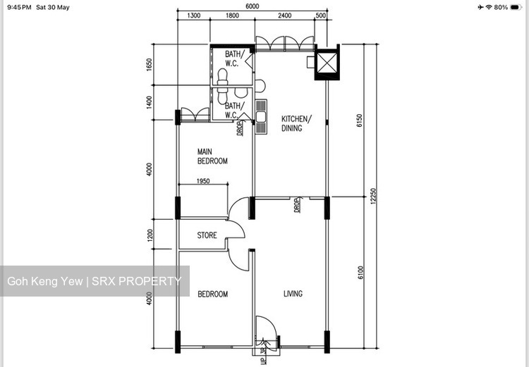 Blk 304 Clementi Avenue 4 (Clementi), HDB 3 Rooms #569643781